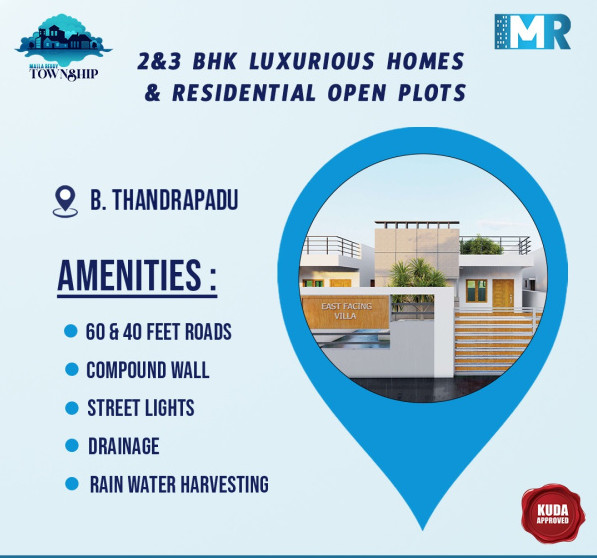  Residential Plot 1500 Sq.ft. for Sale in B Thandrapadu, Kurnool