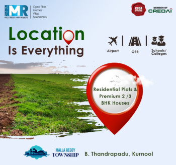  Residential Plot for Sale in B Thandrapadu, Kurnool