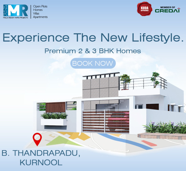  Residential Plot 3 Cent for Sale in B Thandrapadu, Kurnool