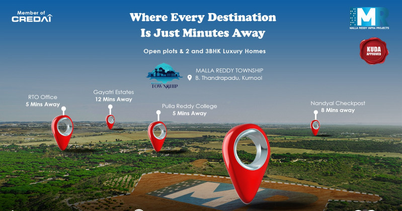  3 Cent Residential Plot for Sale in B Thandrapadu, Kurnool