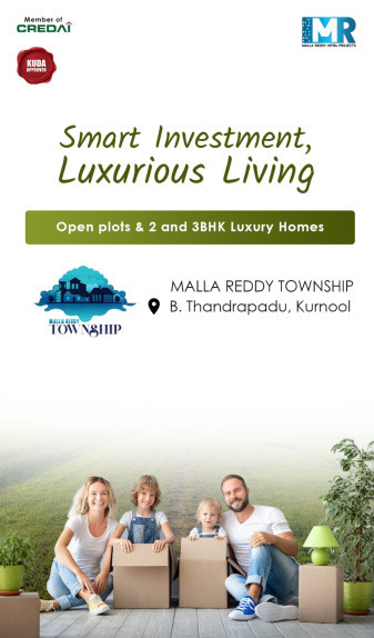  1500 Sq.ft. Residential Plot for Sale in B Thandrapadu, Kurnool