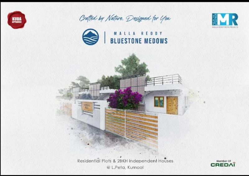 2 BHK 1000 Sq.ft. House for Sale in Ulchala, Kurnool