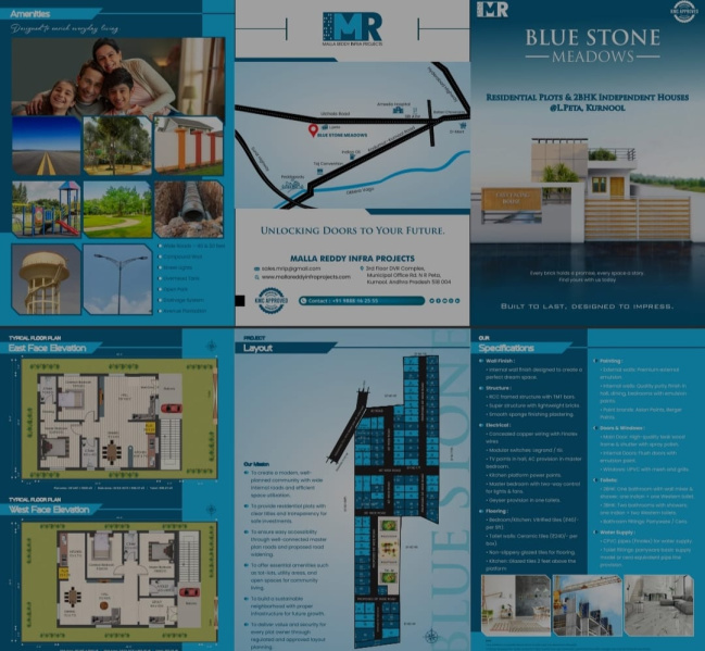 2 BHK 1000 Sq.ft. House for Sale in Ulchala, Kurnool