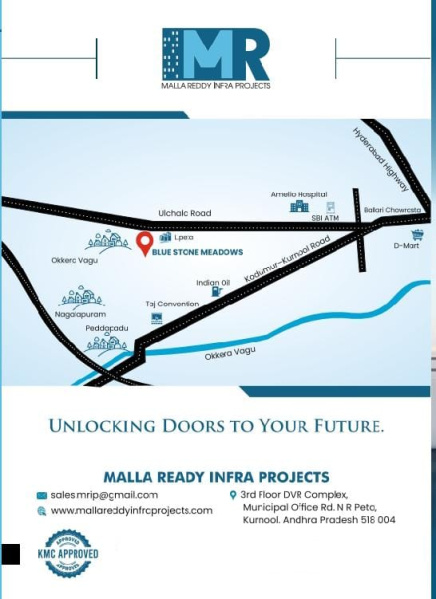  1350 Sq.ft. Residential Plot for Sale in Kurnool Ulchala Road