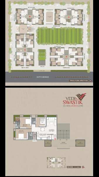 3 BHK Apartment 1685 Sq.ft. for Sale in Pal Gam, Surat