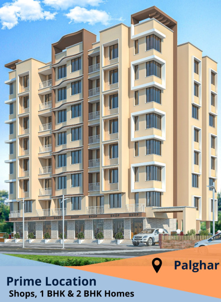 1 BHK Apartment 605 Sq.ft. for Sale in Tembhode, Palghar