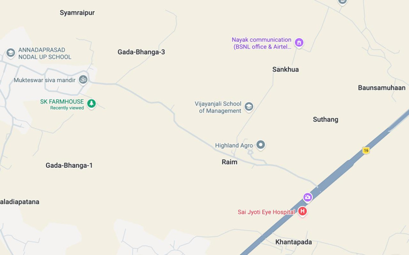  69 Dismil Residential Plot for Sale in Khantapara, Baleswar