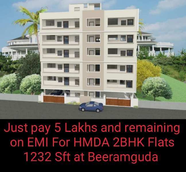 2 BHK Residential Apartment 1232 Sq.ft. for Sale in Adikmet, Hyderabad