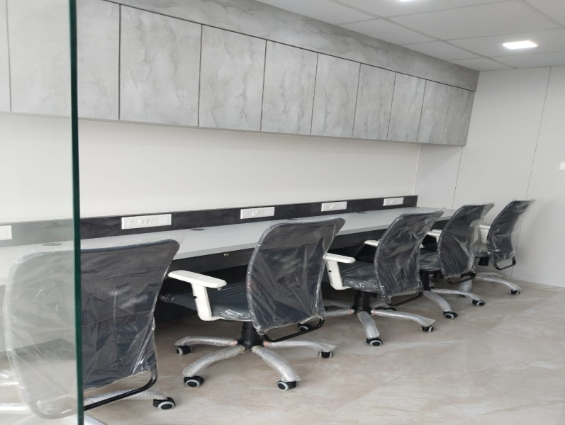  Office Space 1140 Sq.ft. for Rent in Kopar Khairane, Navi Mumbai