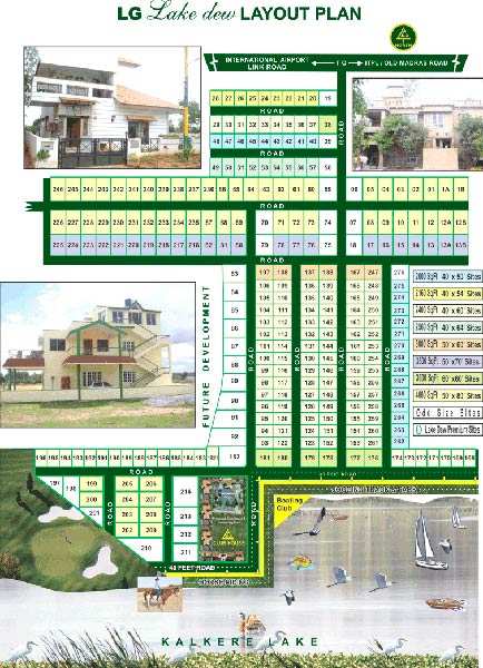  Residential Plot 2400 Sq.ft. for Sale in Hennur, Bangalore
