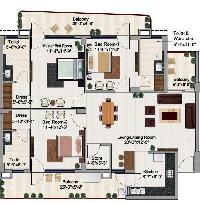 3 BHK Flat for Sale in Patiala Road, Zirakpur