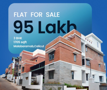 3 BHK Flat for Sale in Malaparambe, Kozhikode