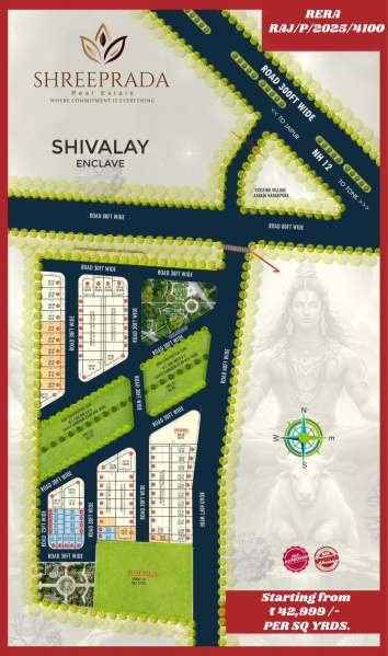  900 Sq.ft. Residential Plot for Sale in Ajmer Road, Jaipur
