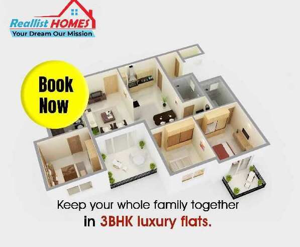 3 BHK Apartment 1710 Sq.ft. for Sale in Airport Road, Zirakpur