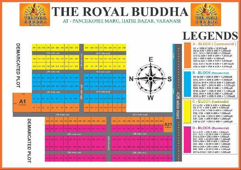  Residential Plot 900 Sq.ft. for Sale in Raja Bazar, Varanasi