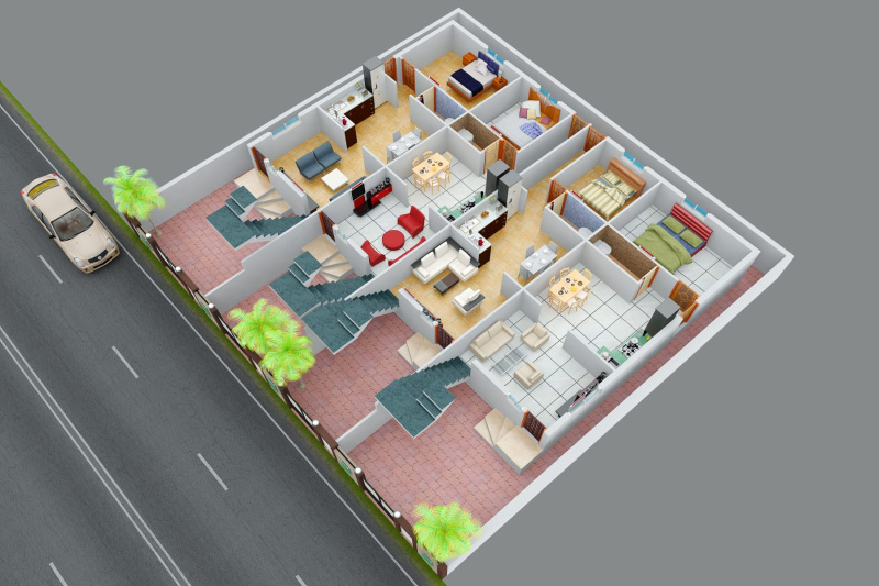 3 BHK 1650 Sq.ft. House for Sale in Sai Nagar, Amravati