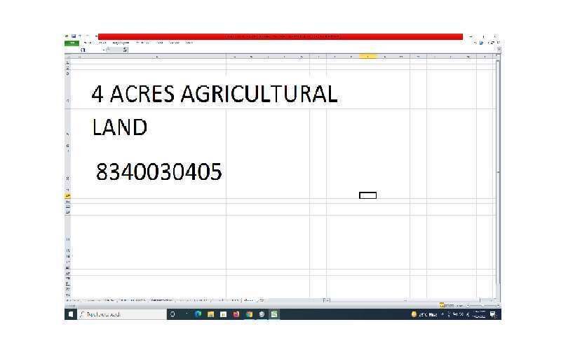  Agricultural Land 4 Ares for Rent in Jangareddygudem, West Godavari