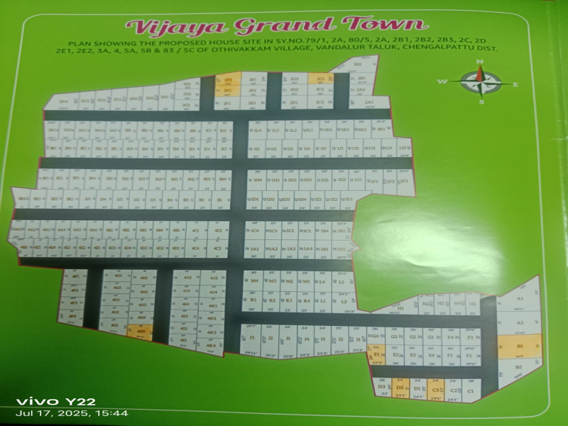  Residential Plot 900 Sq.ft. for Sale in Maduranthakam, Chengalpattu
