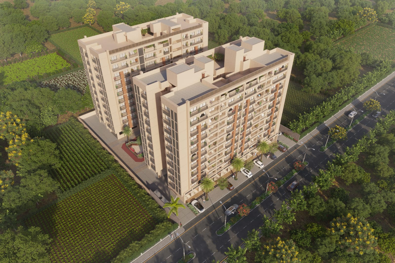 3 BHK 215 Sq. Yards Apartment for Sale in Tragad, Ahmedabad