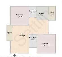 2 BHK Flat for Sale in Whitefield, Bangalore