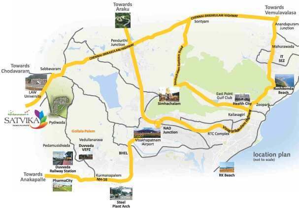  Residential Plot 1200 Sq.ft. for Sale in Duvvada, Visakhapatnam
