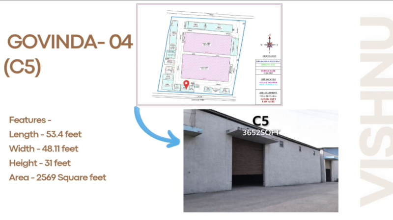  210000 Sq.ft. Warehouse for Rent in Bhanpuri, Raipur