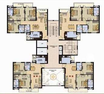 3 BHK 1570 Sq.ft. Apartment for Sale in Amar Shaheed Path, Lucknow