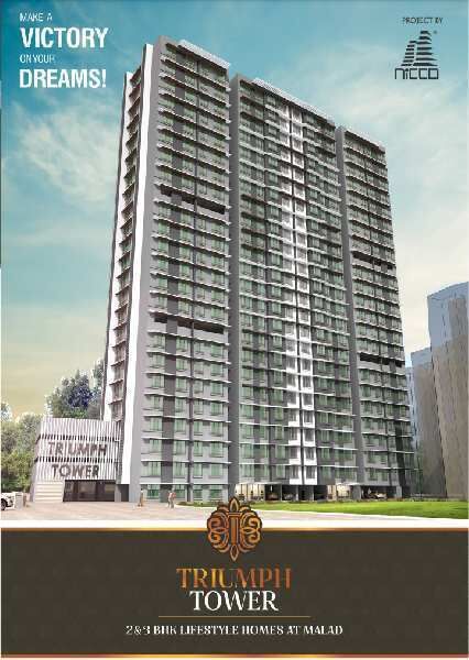 2 BHK Apartment 900 Sq.ft. for Sale in Malad West, Mumbai