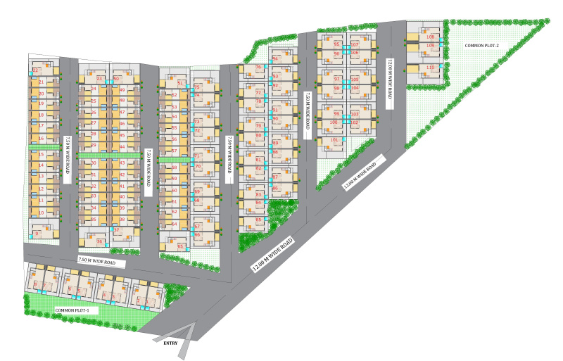  Residential Plot 66 Sq. Yards for Sale in Becharaji, Mahesana