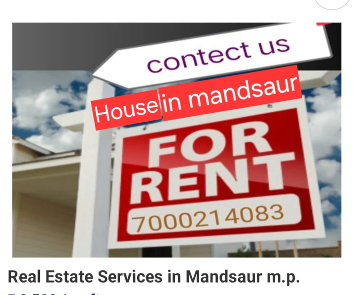 2 BHK Builder Floor 1000 Sq.ft. for Rent in Janta Colony, Mandsaur