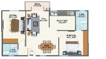 2 BHK Flat for Sale in Sarjapur, Bangalore