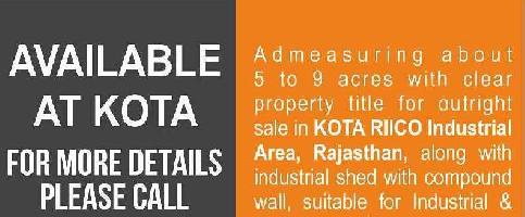  Industrial Land for Sale in Kota Industrial Area, Kota