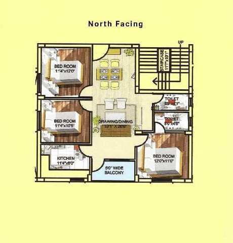 3 BHK Apartment 1436 Sq.ft. for Sale in Chandrasekharpur, Bhubaneswar