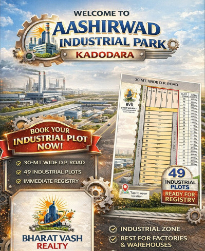  189 Sq. Yards Warehouse for Sale in Kadodara, Surat