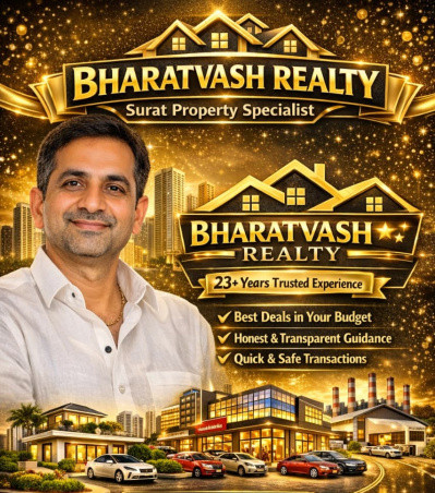  226 Sq.ft. Commercial Land for Rent in Kosad, Surat