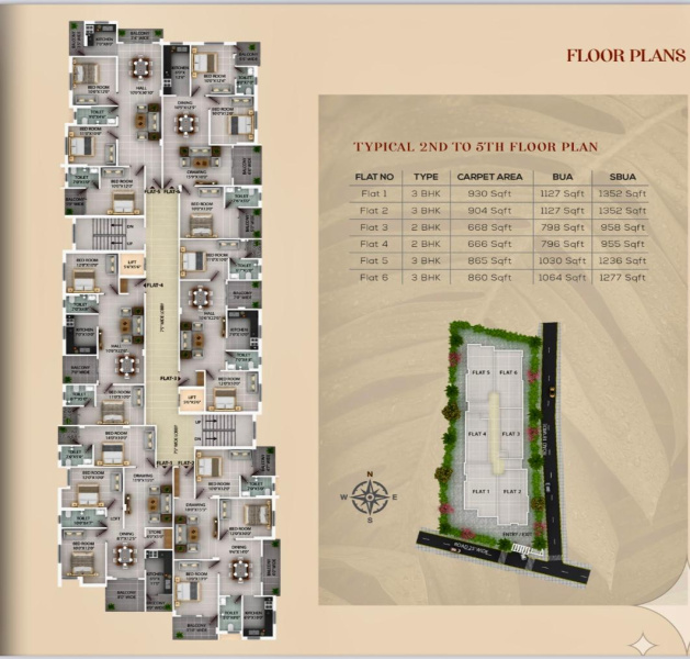 2 BHK 980 Sq.ft. Apartment for Sale in Bariatu, Ranchi