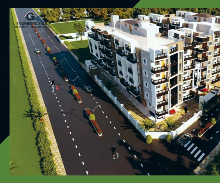 3 BHK 1325 Sq.ft. Apartment for Sale in Bariatu, Ranchi