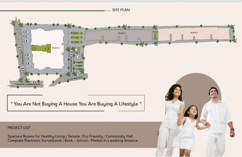 3 BHK 1396 Sq.ft. Apartment for Sale in Tupudana, Ranchi