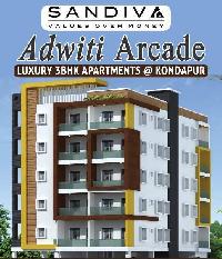 3 BHK Flat for Sale in Kondapur, Hyderabad