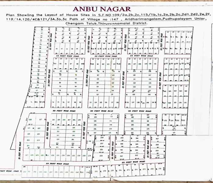  1200 Sq.ft. Residential Plot for Sale in Chengam, Tiruvannamalai