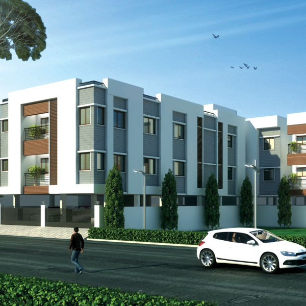 2 BHK Apartment 848 Sq.ft. for Sale in Mudichur, Chennai