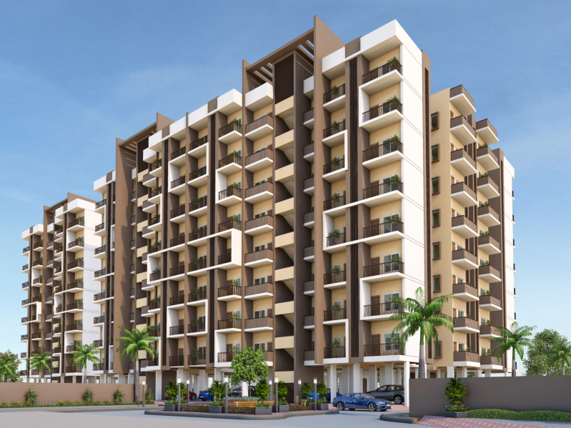 2 BHK Apartment 982 Sq.ft. for Sale in Bhatagaon, Raipur