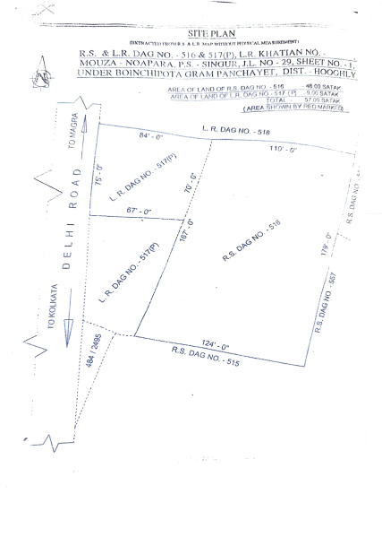  Industrial Land 35 Katha for Sale in Chinsurah, Kolkata