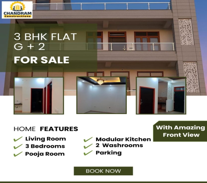 3 BHK 1200 Sq.ft. Builder Floor for Sale in Shalimar, Alwar