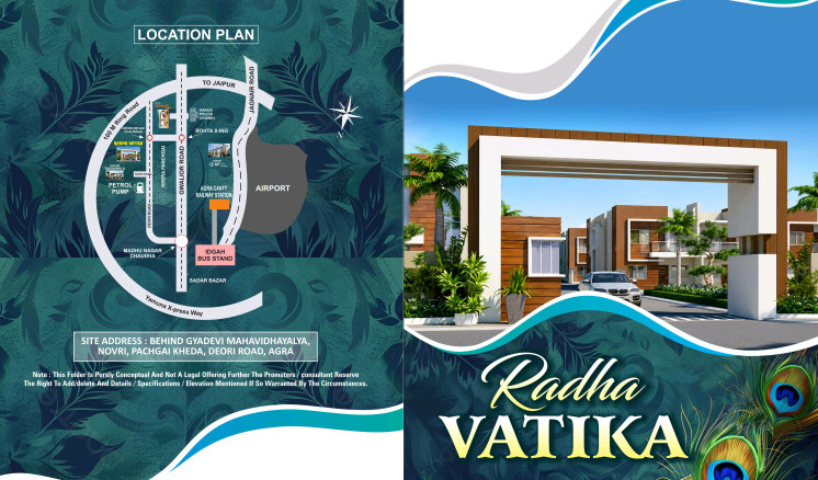  100 Sq. Yards Residential Plot for Sale in Deori Road, Agra