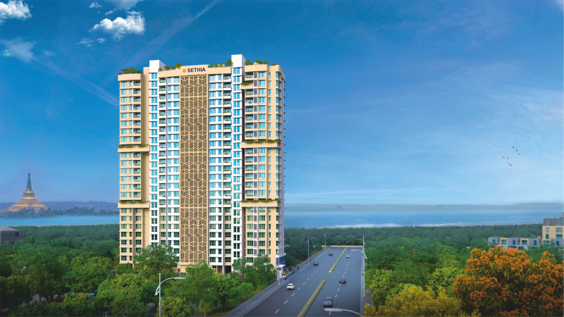1 BHK Apartment 596 Sq.ft. for Sale in Gorai 2, Mumbai