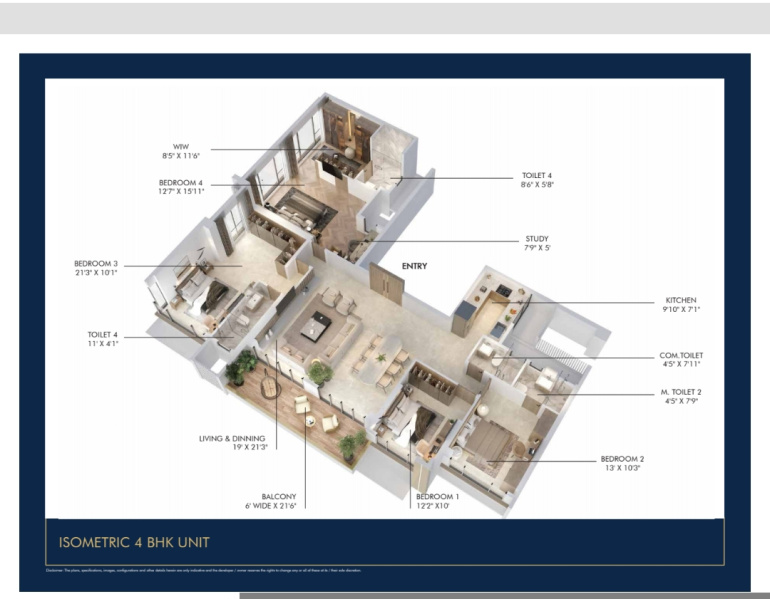 2 BHK 766 Sq.ft. Apartment for Sale in Kandivali West, Mumbai
