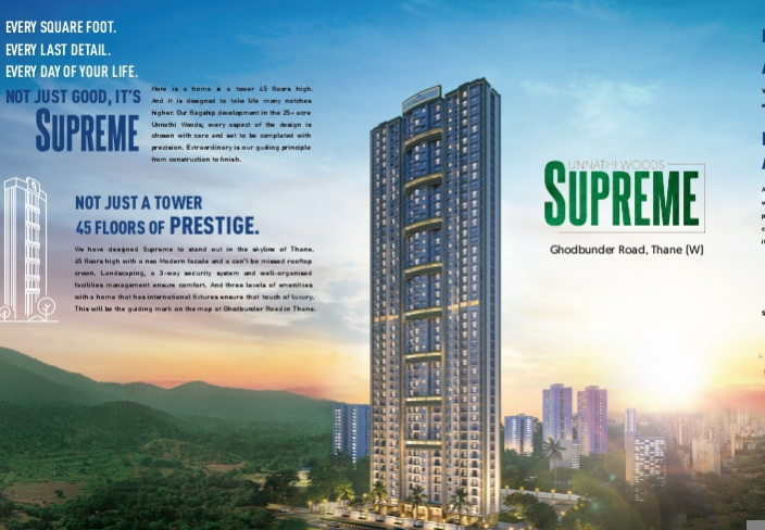 2 BHK 650 Sq.ft. Apartment for Sale in Ghodbunder Road, Thane