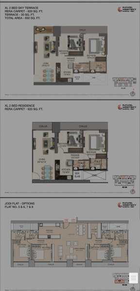 2 BHK 800 Sq.ft. Apartment for Sale in Dahanukar Wadi, Kandivali West, Mumbai