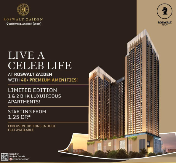 1 BHK 605 Sq.ft. Apartment for Sale in Jogeshwari West, Mumbai